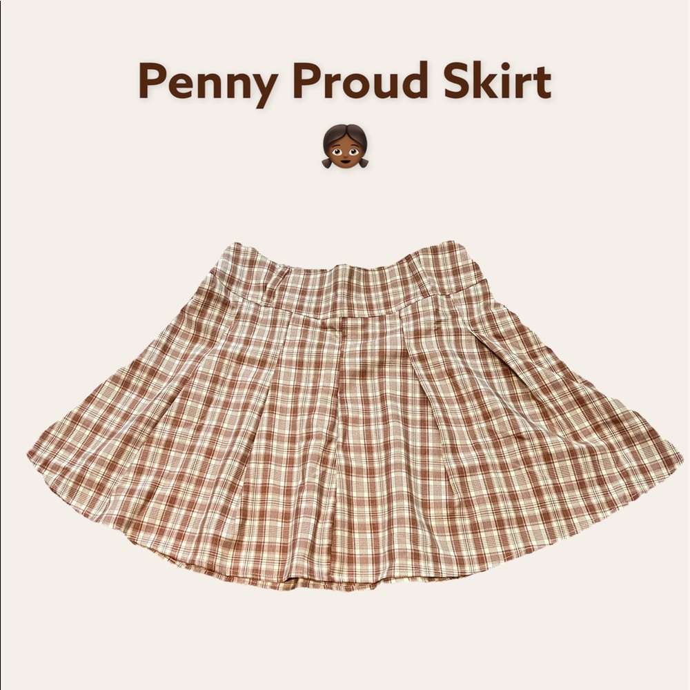 SCHOOL GIRL PLAID SKIRT